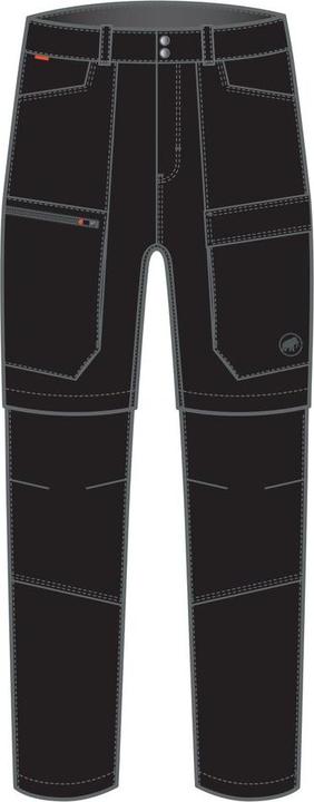 Actual product image Mammut Zinal Hybrid Zip Off Pants, Wanderhose (50)