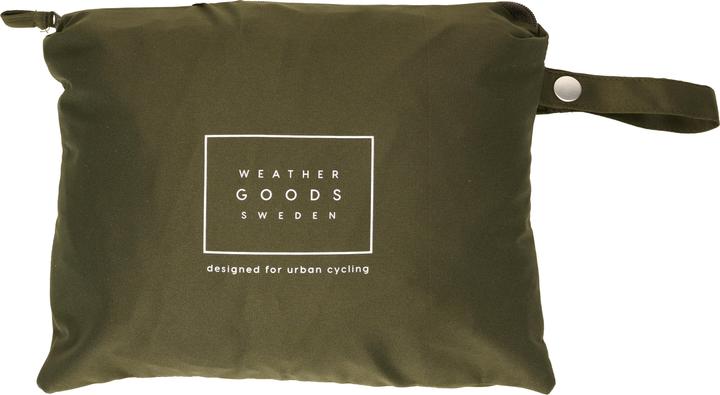 Actual product image Weathergoods IMBRIS Rain Poncho, Green, S-M (S/M)