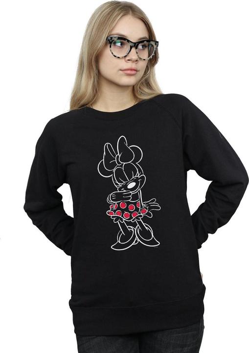 Produktbild Disney Minnie Mouse Outline Polka Dot Sweatshirt (S)