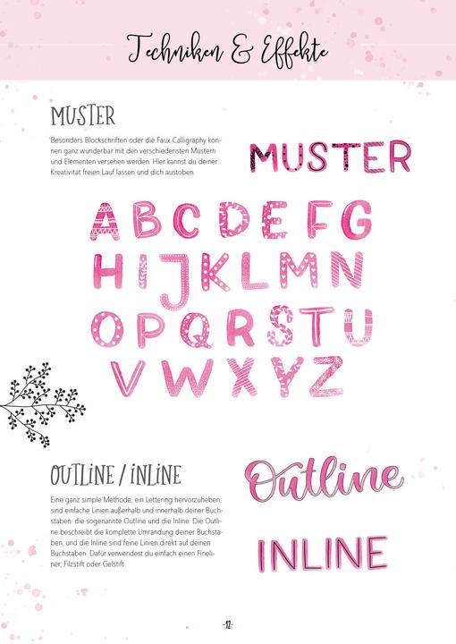 Produktbild 111 Handlettering-Sprüche für alle Anlässe – Der grosse Vorlagen-Block (Deutsch, Franziska Feistner, 2021)