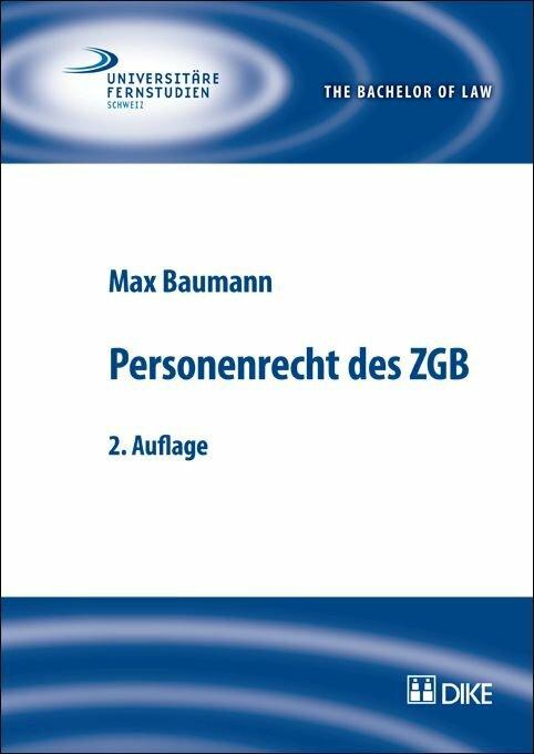 Actual product image DiKE Personenrecht des ZGB (German, Max Baumann, 2011)