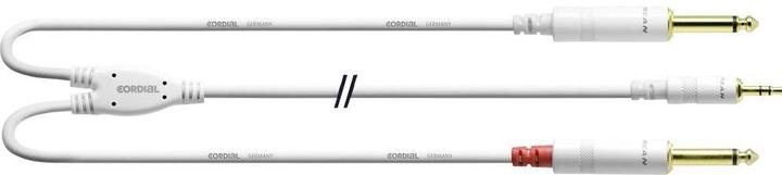 Produktbild Cordial 3.5mm Klinke – 6.3mm Klinke (1.50 m, 3.5mm Klinke (AUX), 6.3mm Klinke (Jack))