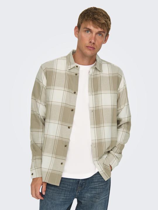 Produktbild Only & Sons Onsgudmund Ls Checked Shirt Noos (XS)