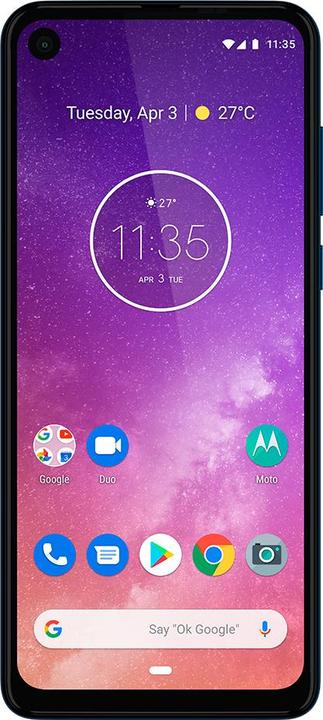 Image du produit Motorola One Vision (128 Go, Gradient de saphir, 6.30", Double SIM hybride, 48 Mpx, 4G)