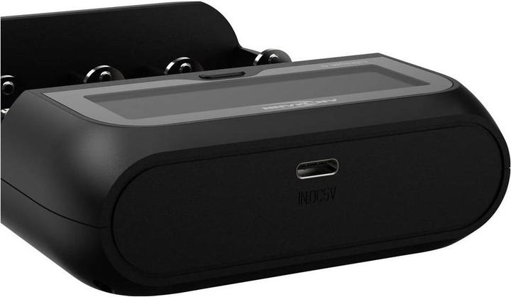 Actual product image Ansmann Lithium 4 Universalladegerät mit 2x 18650 Akkuzellen (2600mAh) Ladegerät (2 pcs., 18650, 2600 mAh, Battery + charger)