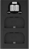 Produktbild Newell DL-USB-C Zweikanal-Ladegerät und LP-E6N-Akku-Set für Canon (Kamera Akku Ladegerät)