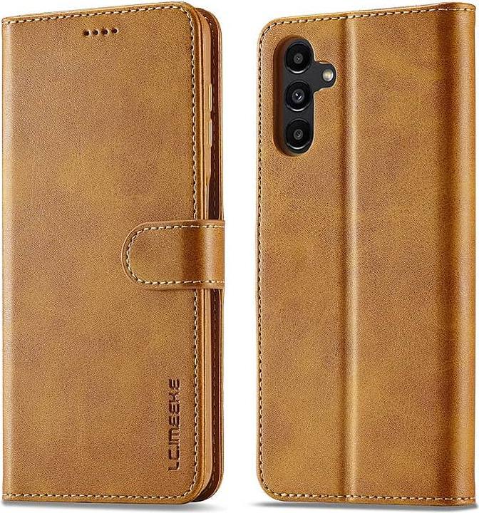Produktbild LC.Imeeke Samsung Galaxy S20 Ultra - Wallet Etui mit 3 Kartenfächern & Magnetverschluss, hellbraun/o (Samsung Galaxy S20 Ultra 5G)