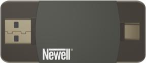 Produktbild Newell memory card reader Hub OTG 3in1 (USB-C, USB)