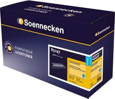 Actual product image Soennecken Toner 85047 like Brother TN326C cyan - toner unit (B)