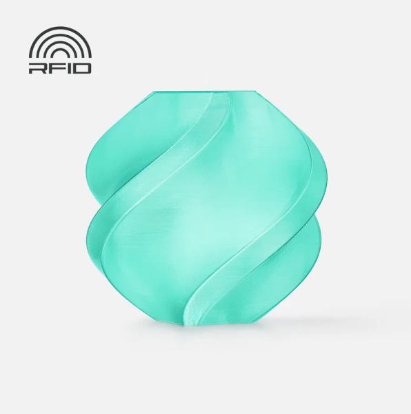 Immagine prodotto Bambu Lab - PETG Translucent Refill - Teal - 1.75mm (PETG, 1.75 mm, Turchese)