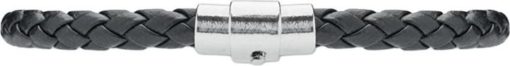 Actual product image MidOcean Fauleti Faux Leather Braided Bracelet (19 cm, 100% synthetic material)