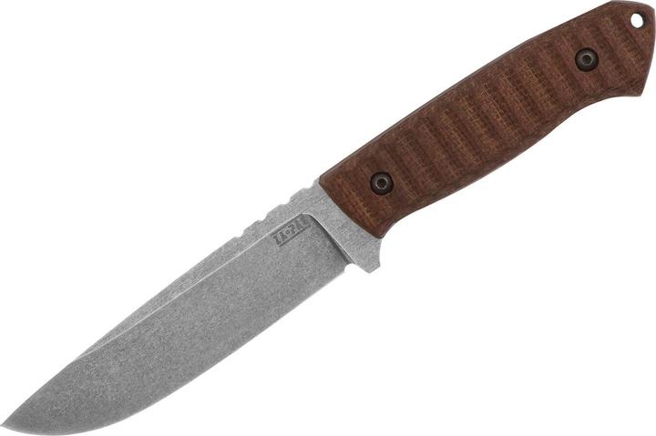 Produktbild No Name Nóż ZA-PAS Ultra Outdoor Stonewash Micarta Toxic