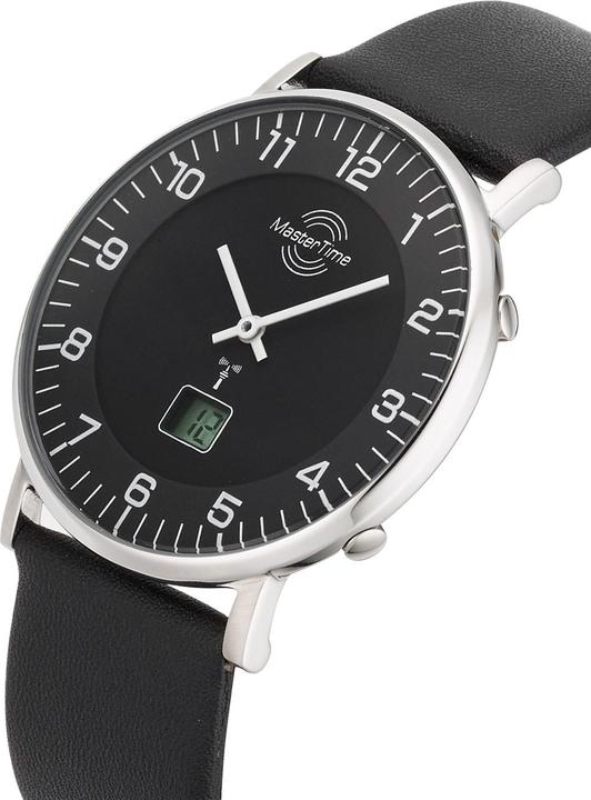 Produktbild Conrad Components Master Time Funk Advanced Herrenuhr (Analoguhr, Digitaluhr, Funkuhr, 40 mm)