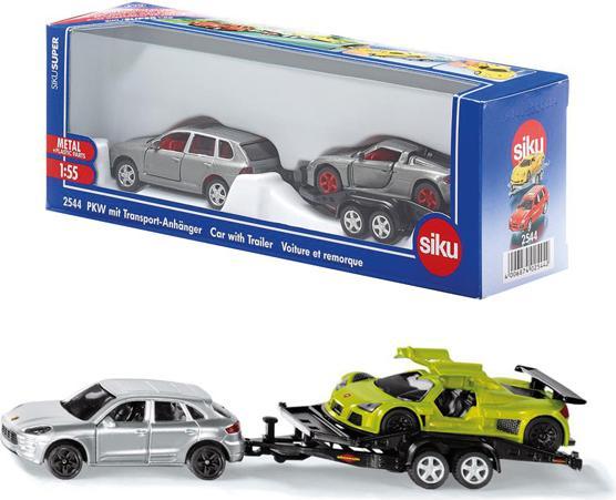 Image du produit Siku Voiture avec remorque de transport