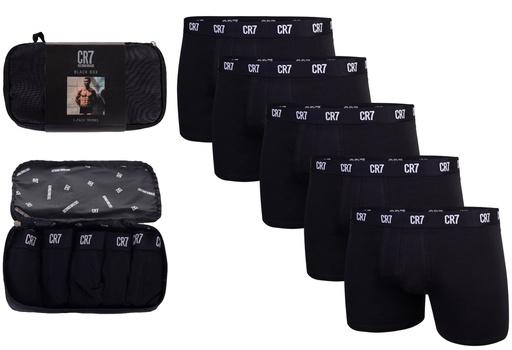 Image du produit CR7 Mens Trunk Cotton Stretch 5-Pack (L, Pack de 5)