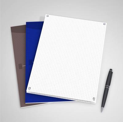 Image du produit Oxford Bloc-notes "Original Blue", bleu, 50 feuilles, 90 g/m² (A4, Blanc, Couverture souple)