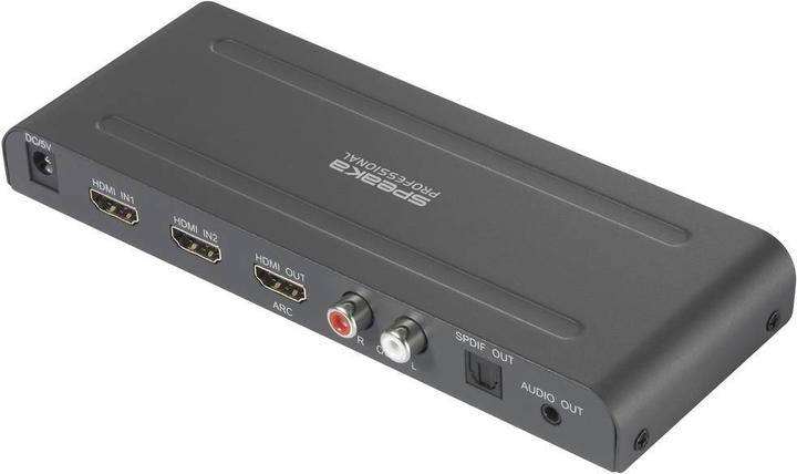 Produktbild SpeaKa Professional SP-HDA-300 2+1 Port HDMI-Switch ARC (Audio Return Channel) 3