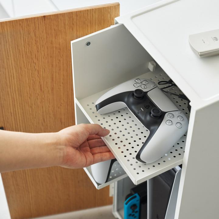 Image du produit Yamazaki Spielekonsolen-Organizer TOWER