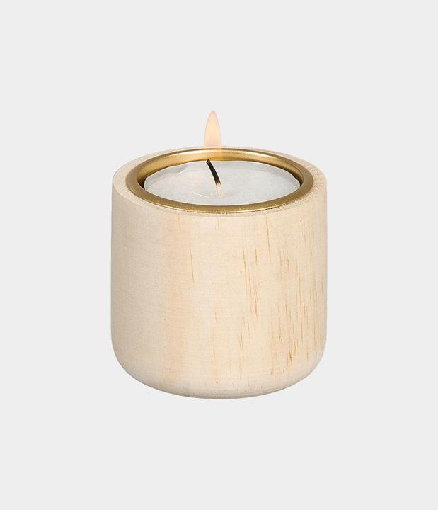 Actual product image Halbach Wooden Tea Light Holder, Candle Holder