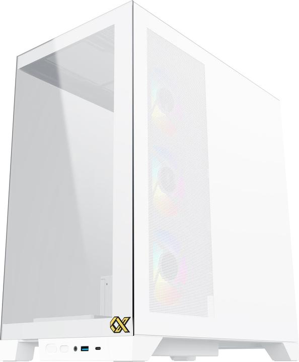 Immagine prodotto Xigmatek Boitier Moyen Tour ATX Endorphin Ultra RGB avec panneaux vitrés (Blanc)