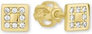 Brilio LadiesÂ' Gold Earrings 239 001 00700