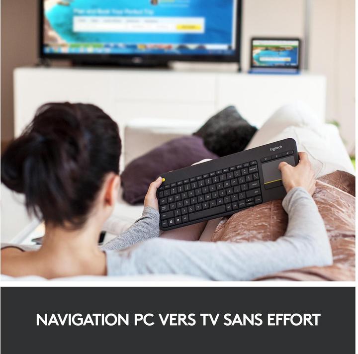Image du produit Logitech K400 Plus (CH, Sans fil)
