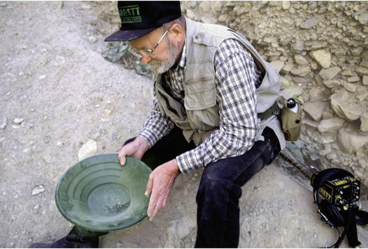 Actual product image Garrett Gold prospector set