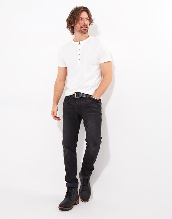 Actual product image Joe Browns Wooden Button Detail Henley (S)