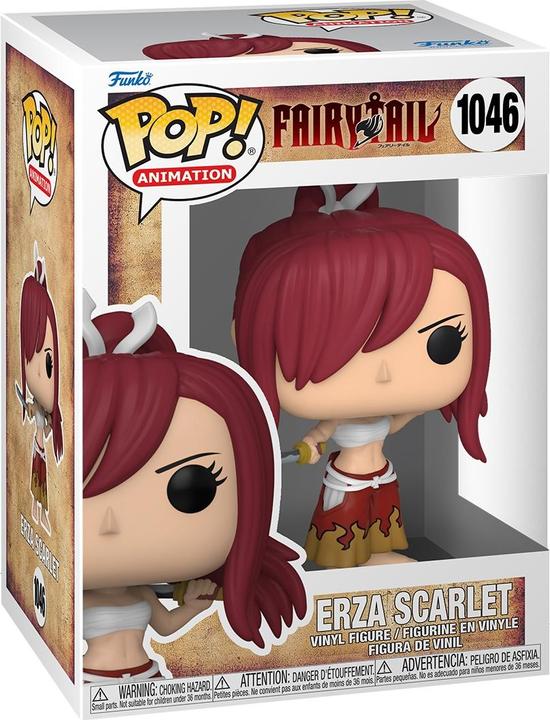 Actual product image Funko POP!: Fairy Tail: Erza Scarlet