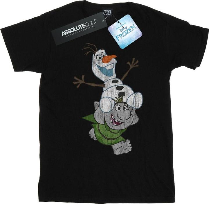 Immagine prodotto Disney Frozen Olaf And Troll Maglietta Ragazzi (152, 158)