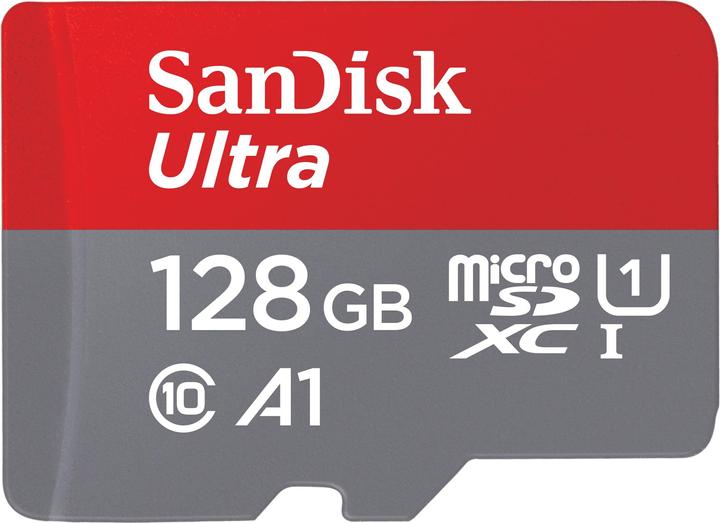 SanDisk Ultra microSD A1 (128 GB, microSDXC, U1, UHS-I)