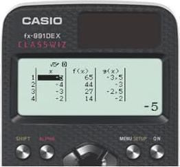 Actual product image Casio Fx-991de X (Batteries, Solar cells)