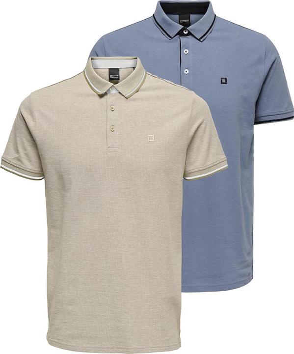 Blau, Beige