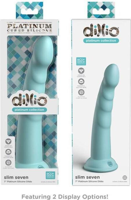 Produktbild Pipedream DP Slim Seven Teal 7 inch