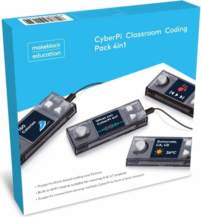 Productafbeelding Makeblock CyberPi Classroom Coding Pack (4 in 1) (Software)