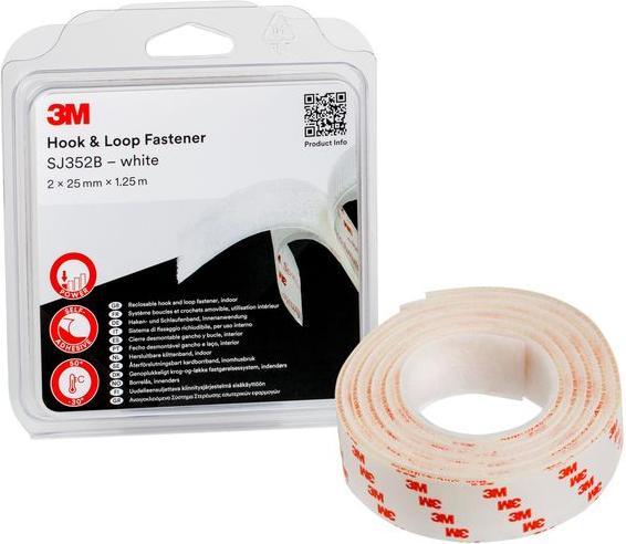 Produktbild 3M Haken- und Schlaufenband SJ352 (25 mm)
