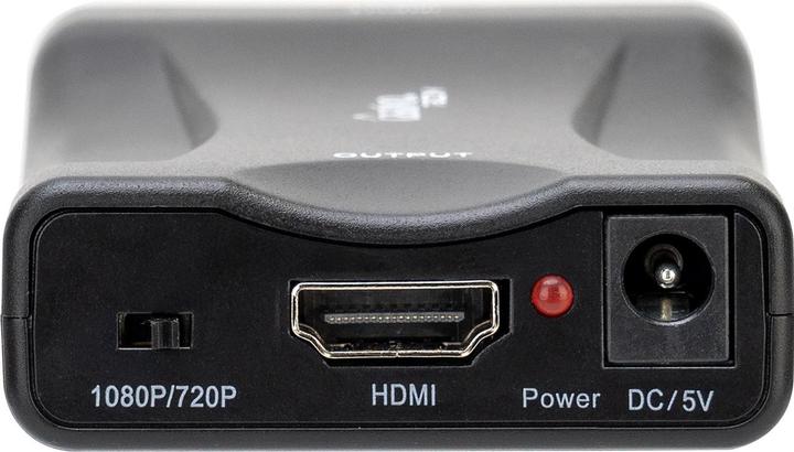 Immagine prodotto Casativo Convertitore / adattatore da Scart a HDMI, 720p / 1080p (Scart, HDMI, 8.80 cm)
