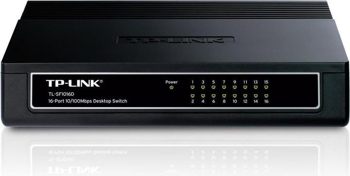 Produktbild TP-Link Tl-Sf1016d (16 Ports)