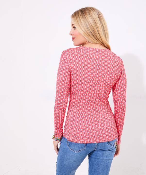 Image du produit Joe Browns Geo Print Mock Wrap Top (38)