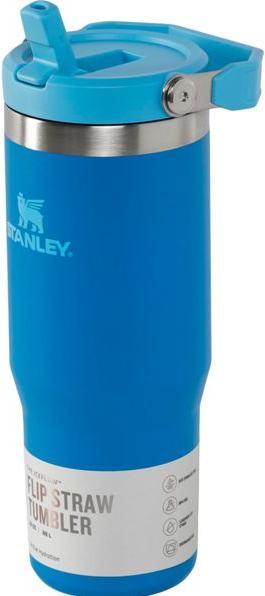 Image du produit Stanley 1913 The IceFlow Flip Straw Tumbler bouteille thermos, bleu, 890 ml (0.89 l)