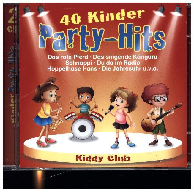 Produktbild 40 Kinder Party-hits (Kiddy Club)