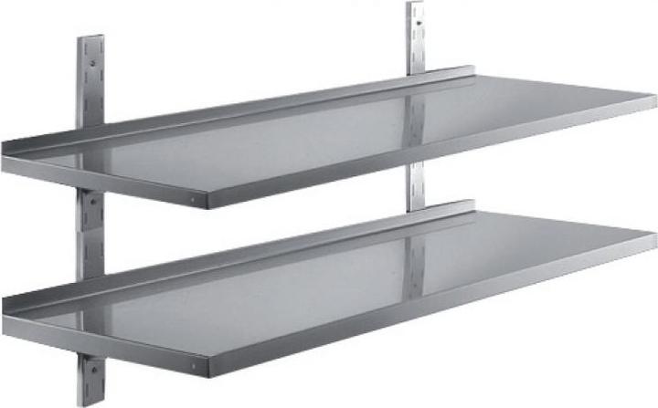 Actual product image Gastro Hero Wall shelf Basic / double (100 x 30 x 70 cm)