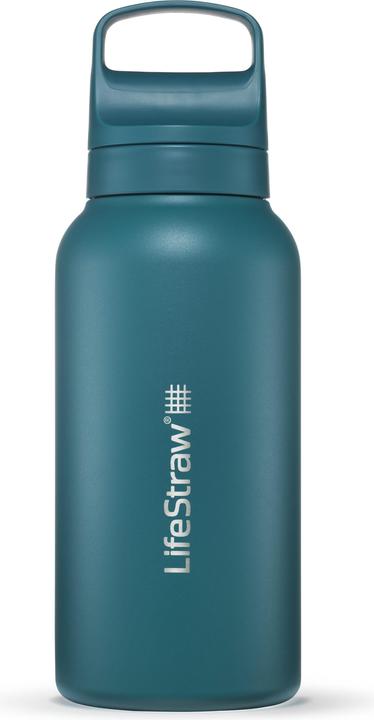 Actual product image LifeStraw Go Steel 1-litre (laguna teal) (1 l)