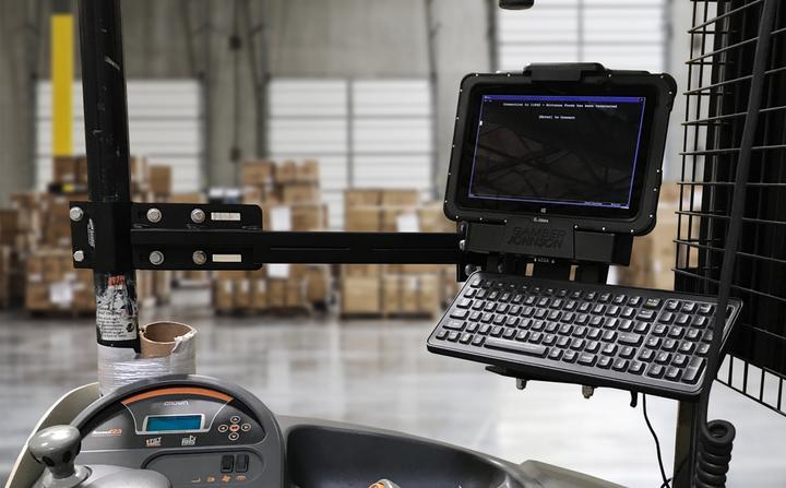 Actual product image Gamber-Johnson Low Profile Tablet Kbd Bracket