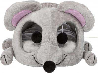 Produktbild Trixie Kuschelhöhle Lukas 65x35x33cm (33 cm, Hellgrau)