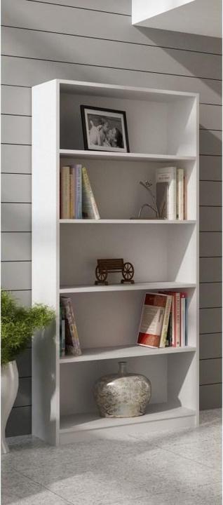 Produktbild Topeshop R80 BIEL Bücherregal für Büros (80 x 30 x 182 cm)