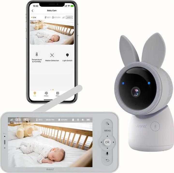 Produktbild Arenti AInanny (Babyphone mit Kamera, 150 m)