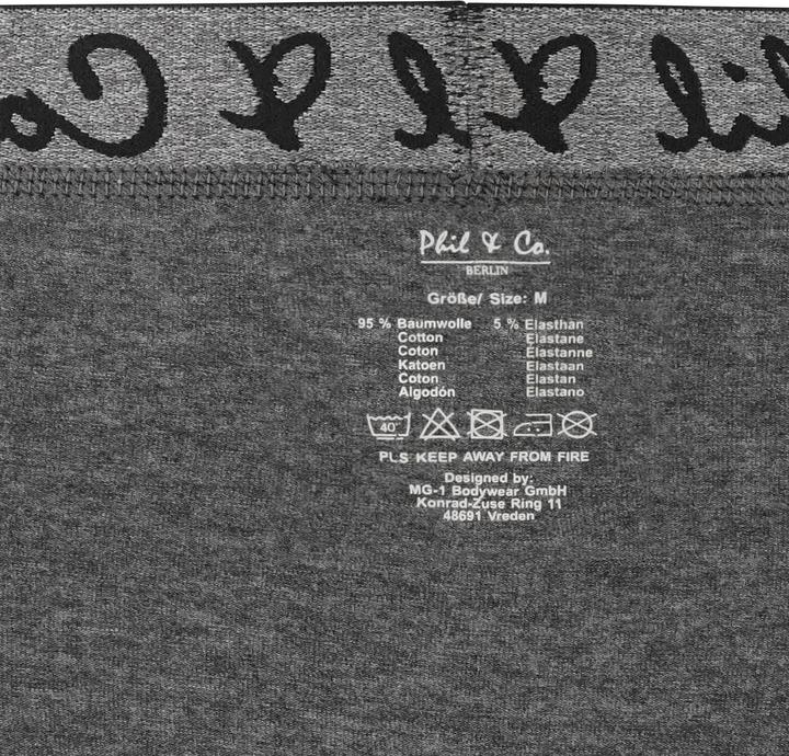 Immagine prodotto Phil & Co. Berlin Maglia retrò da 8 pantaloncini (M, confezione da 8)