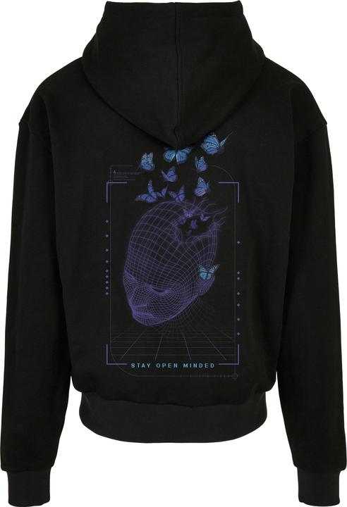 Produktbild Mister Tee Grid Head Butterfly Oversize Hoody (S)