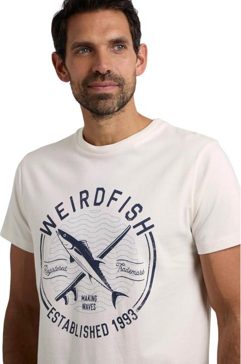 Produktbild Weird Fish Hudson TShirt Mit Markenzeichen (L)